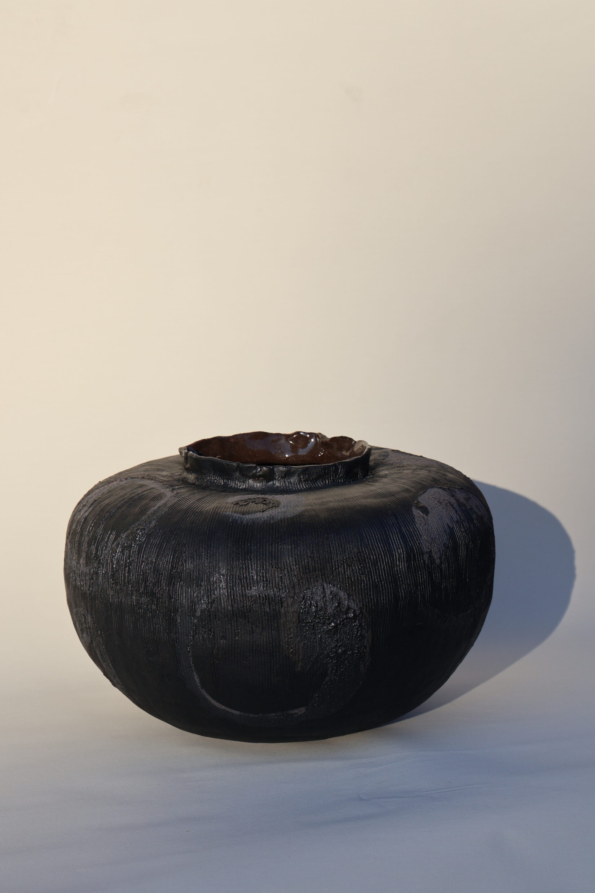 Vase Pamir, Stoneware, 35 x 25 cm